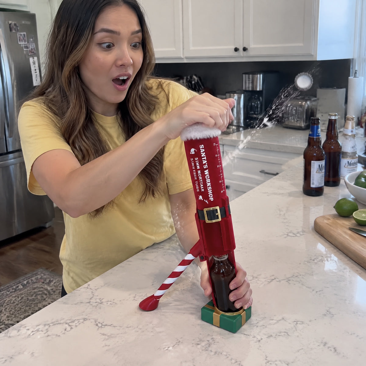 Christmas Cannon - Kitchen In-Use